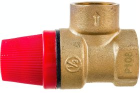 Предохранительный клапан СТМ ТЕРМО 1/2", г/г, 1.5 Бар CRVP1F12 (артикул 16198523) – фото 1