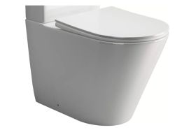Напольная пристенная чаша унитаза Ceramica Nova HIGHLIGHT Rimless CN1802-B (артикул 17759968) – фото 1