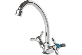 Смеситель для кухни FRAP F4012-2 1/2 керамическая кран-букса 522606 (артикул 16612886) – фото 1