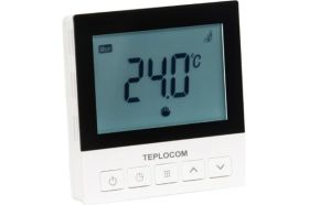 Встраиваемый термостат Teplocom TSF-Prog-220 16A для электрического тёплого пола Бастион 921 (артикул 16771117) – фото 1