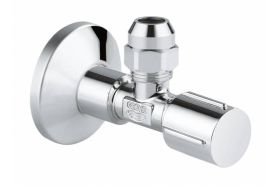 Угловой вентиль с металлической розеткой Grohe, 1/2х3/8, 1 шт. 22037000 (артикул 16260328) – фото 1