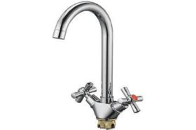 Смеситель для кухни G-lauf Solone с поворотным изливом, хром KOA4-C722 (артикул 16185366) – фото 1