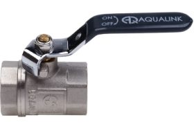 Шаровой кран AQUALINK вн-вн 2 ручка 1148 (артикул 17359230) – фото 1
