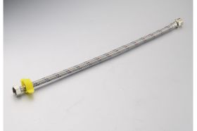 Подводка гибкая для воды ProfECO 250 см гайка-штуцер 1/2-1/2 PE-FM250 (артикул 18297199) – фото 1