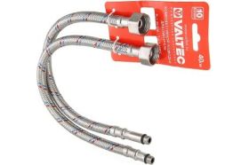 Комплект г/п для смесителя VALTEC М10х18+М10х35 - G1/2 80см VTf.005.IS.0410080 (артикул 16007213) – фото 1