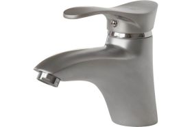 Смеситель для умывальника FRAP F1001-1 матовый 544585 (артикул 16612196) – фото 1