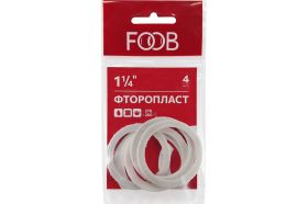 Набор прокладок из фторопласта FOOB 1 1/4 , 4 шт. F20.64.4 00-00002561 (артикул 21298954) – фото 1