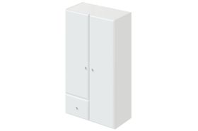 Подвесной пенал ИТАНА Classic 60 600х303х1050 25489 (артикул 17858053) – фото 1