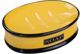 Керамическая мыльница Аквалиния Yellow CE2375BA-SD (артикул 17242464) – фото 1