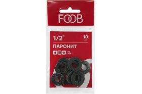 Набор прокладок из паронита FOOB 1/2, 10 шт F20/31.10 00-00002541 (артикул 21298936) – фото 1
