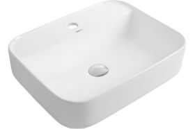 Керамическая раковина Aquanet SOUL-2 накладная, 500х400х140 00211283 (артикул 16357733) – фото 1
