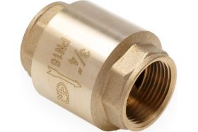 Обратный клапан с латунным сердечником AQUALINK 3/4 2340 (артикул 17359788) – фото 1