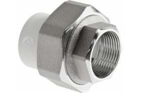 Комбинированная муфта SLT AQUA разъемная, ВР 63х2 мм, американка SLTFM7636 (артикул 19764940) – фото 1