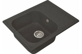 Кухонная мойка GreenStone GRS-13 цвет: черный GRS-13-308 (артикул 17989753) – фото 1