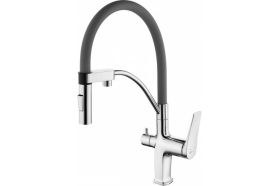 Lemark Смеситель Comfort для кухни с подключением к фильтру с питьевой водой LM3074C-Gray (артикул 22610193) – фото 1