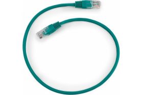 Патч-корд Cablexpert UTP PP12-0.5M/G кат.5e, 0.5м, литой, многожильный зелёный PP12-0.5M/G (артикул 15933235) – фото 1