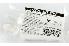 Разборная розетка Volsten Sb1-MZ12 16А белая 1 гнездо с заземлением Модель РА16-002 14448 (артикул 20226610) – фото 1
