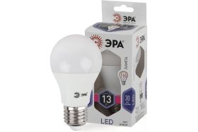 Светодиодная лампа ЭРА LED A60-13W-860-E27, груша, холодный Б0031395 (артикул 15882100) – фото 1