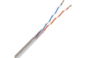 Кабель Netlink NL-CU UTP 2PR 24 AWG CAT5 305м ВНУТРЕННИЙ УТ000001513 (артикул 16358396) – фото 1