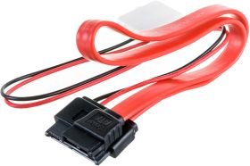 Кабель Cablexpert Combo SATA, molex+SATA/SATA, 15pin+7pin, пакет CC-SATA-C2 (артикул 16211499) – фото 1