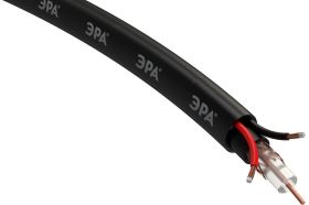 Кабель для аналогового видеонаблюдения ЭРА Simple KL-0.5-PE КВК-П-2 +2x0,5, бухта 200м, чёрный, Б0052737 (артикул 20234740) – фото 1