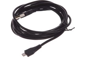 Кабель Cablexpert USB 2.0 Pro AM/microBM 5P, 1.8м, экран, черный, пакет CCP-mUSB2-AMBM-6 (артикул 16016924) – фото 1