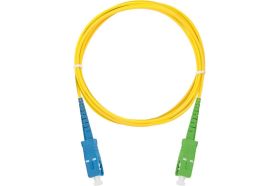 Переходной волоконно-оптический шнур NIKOMAX желтый, 2м NMF-PC1S2C2-SCU-SCA-002 (артикул 15893124) – фото 1