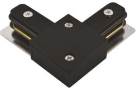 Коннектор шинопровода IN HOME угловой AC-1B-TL черный серии TOP-LINE 4690612029375 (артикул 16454072) – фото 1