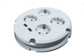Удлинитель Navigator NPE-USB02-04-150-ESC-3X1с/з выключатель 4 гнезда 1.5м USB2.1A 61456 (артикул 16314449) – фото 1