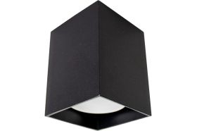 Накладной светильник Светкомплект квадрат 80х60мм GU10 черный R51A.60x60.B (артикул 16243588) – фото 1