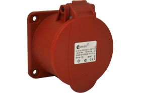 Кабельная панельная розетка TP Electric Зажимные контакты 32A, 400В, 3P+N+E, IP 44 3007-321-1670 (артикул 20711397) – фото 1