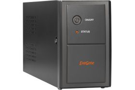 Источник бесперебойного питания ExeGate Power Back BNB-850.LED.AVR.EURO.RJ <850VA/480W, LED, AVR, 2 евророзетки, RJ45/11, Black> 285475 (артикул 16644188) – фото 1