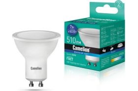 Светодиодная лампа Camelion LED7-GU10/865/GU10 7Вт 220В 14401 (артикул 20225632) – фото 1
