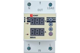 Реле напряжения и тока с дисплеем EKF MRVA, 32A PROxima MRVA-32A (артикул 16367390) – фото 1