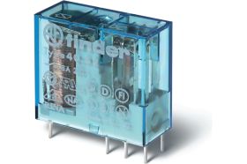 Миниатюрное реле Finder 2 CO конт. 8а, = 110в чувст. пост. тока, - гермет, 405271100001 (артикул 18577453) – фото 1
