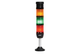 Сигнальная колонна Emas 50мм 24В, светодиод LED, зуммер IK53L024ZM03 (артикул 16294291) – фото 1