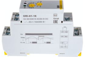 Реле тока IEK ORI 1,6-16А 24-240В AC/24В DC ORI-01-16 (артикул 16302116) – фото 1