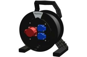 Удлинитель на пластиковом барабане Alpenbox IP44 XTREM H07RN-F 5G2.5 10м 8850002 (артикул 16043990) – фото 1