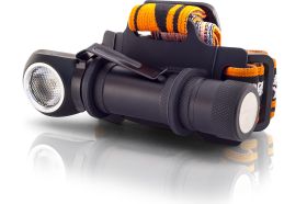 Фонарь ЯРКИЙ ЛУЧ LH-500 ACCU ENOT налобный/ручной XP-G3 500 лм, аккум. YLP 18650 2600mAh с встр. ЗУ 4606400105916 (артикул 15781325) – фото 1