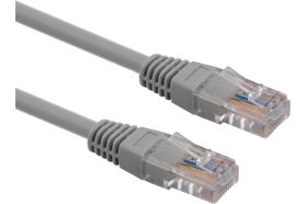 Кабель Belsis патчкорд UTP RJ-45 серый SP3050 (артикул 17135137) – фото 1