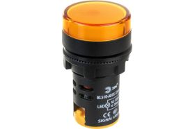 Лампа ЭРА AD22DS(LED)матрица d22мм, желтый, 230В, 10/1000/12000 Б0045617 (артикул 16452747) – фото 1