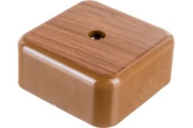 Распаячная коробка IEK КМ41205-05 для о/п 50x50x20мм дуб UKO10-050-050-020-K24-E (артикул 21451114) – фото 1