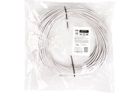Кабель витая пара TWIST 50м, UTP, 4PR, cat. 5e, CCA, PVC, 24 AWG, indoor UTP4-C5E-CCA-G24-IN-PVC-50-TWCS (артикул 20679069) – фото 1