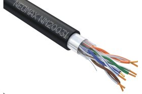 Кабель Neomax FTP cat.5e, 4 пары, 305м 0.52мм outdoor на катушке Медь PE jacket NM20031 (артикул 20228080) – фото 1