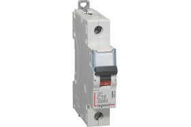 Автоматический выключатель Legrand DX3 10000 - 16 кА - тип C - 1П - 16 А - 1 модуль 409114 (артикул 20278588) – фото 1
