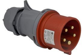 Кабельная переносная вилка TP Electric Зажимные контакты 32A, 400В, 3P+N+E, IP 44 3007-301-1600 (артикул 20711649) – фото 1