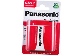 Батарейка Panasonic 3R12 Zinc Carbon Bl1 349 (артикул 17478846) – фото 1