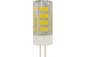 Светодиодная лампа ЭРА LED smd JC-5w-220V-corn, ceramics-840-G4 Б0027858 (артикул 15627120) – фото 1