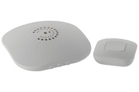 Беспроводной звонок ЭРА BIONIC White Б0017748 (артикул 15980861) – фото 1