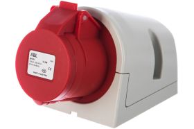 Розетка для монтажа на поверхность ABL 4Р 16А 400V, IP44 D41S31 (артикул 15976296) – фото 1